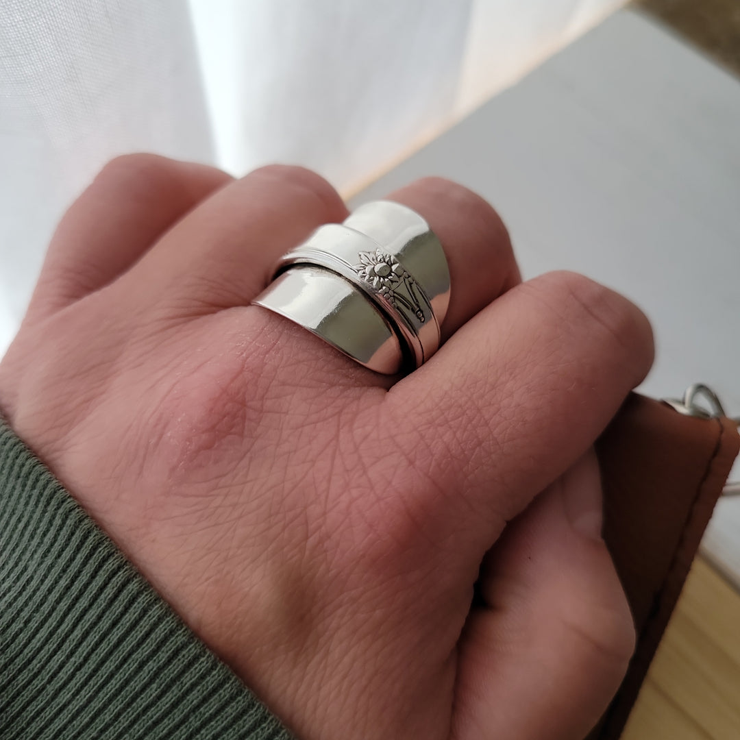 Sterling Silver Spoon Ring