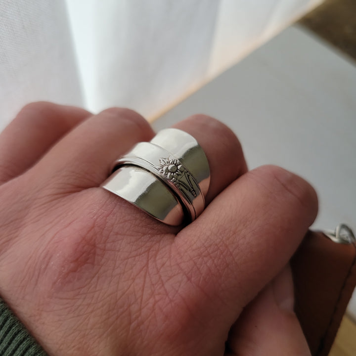 Sterling Silver Spoon Ring