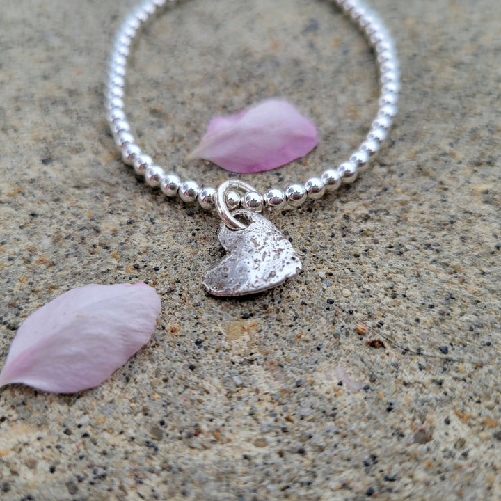 Memorial Ashes Heart Charm