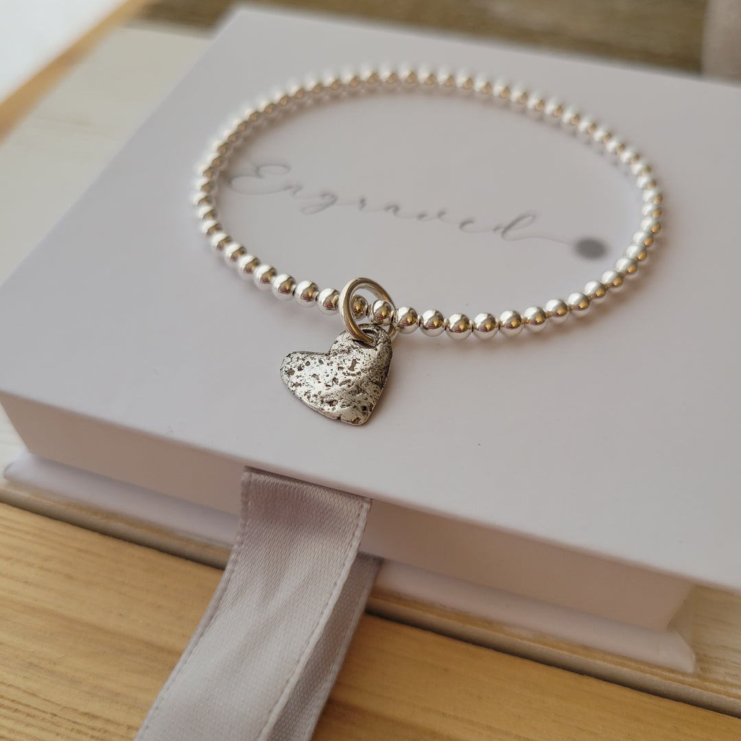 Memorial Ashes Heart Charm