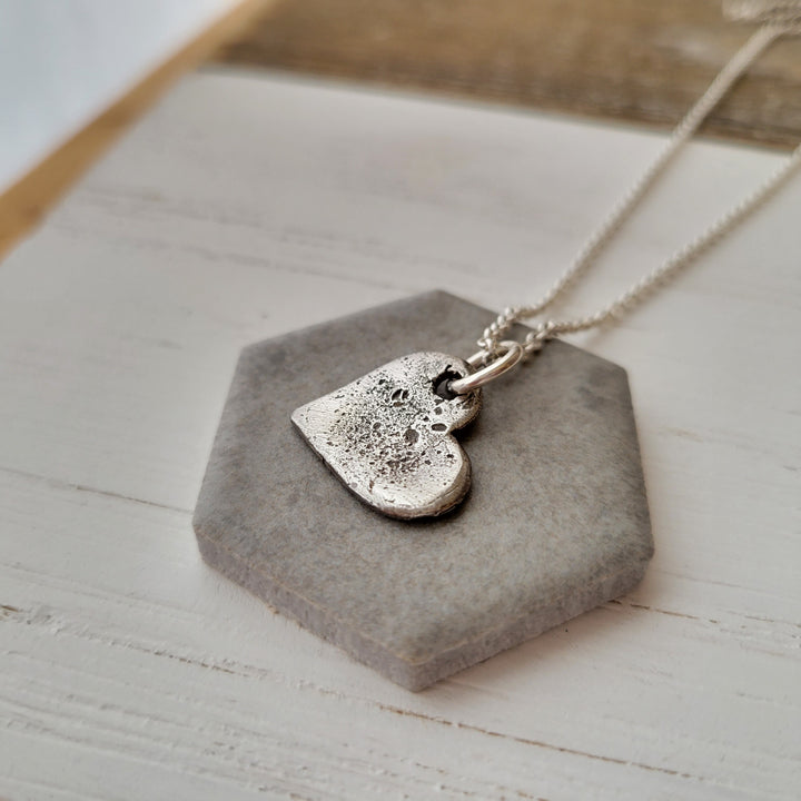 Memorial Ashes Heart Pendant