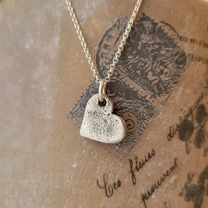 Memorial Ashes Heart Pendant