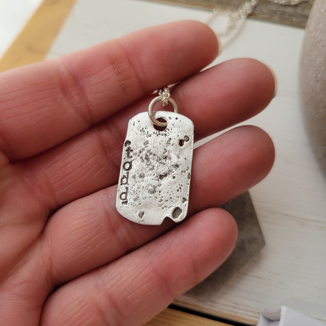 cremains, pet loss, ashes pendant, military dogtag