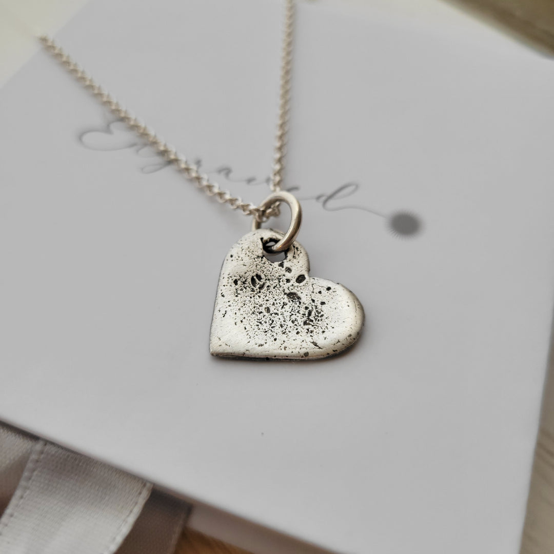 Memorial Ashes Heart Pendant