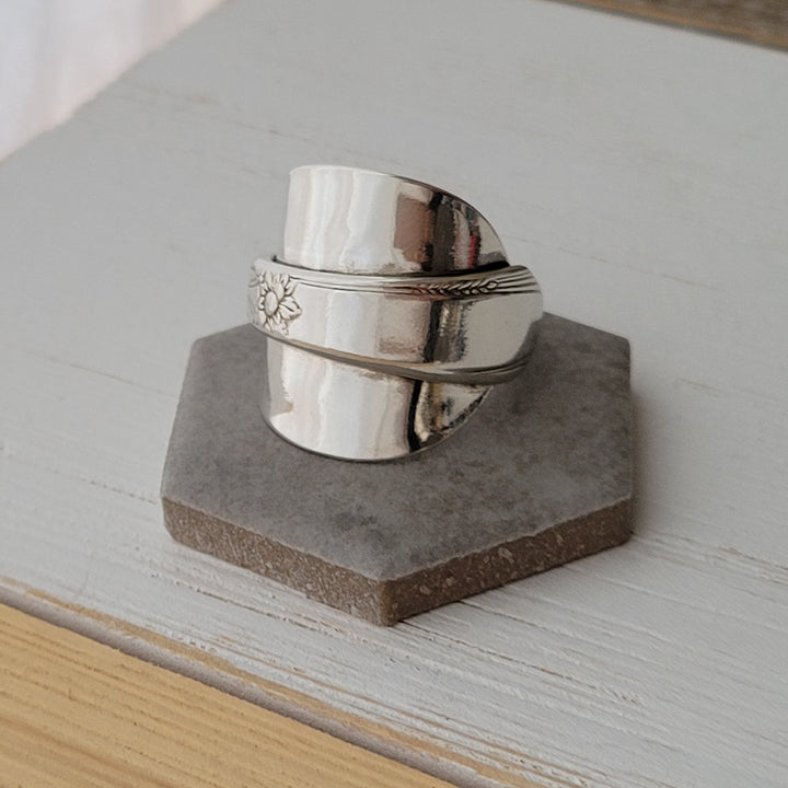 Sterling Silver Spoon Ring