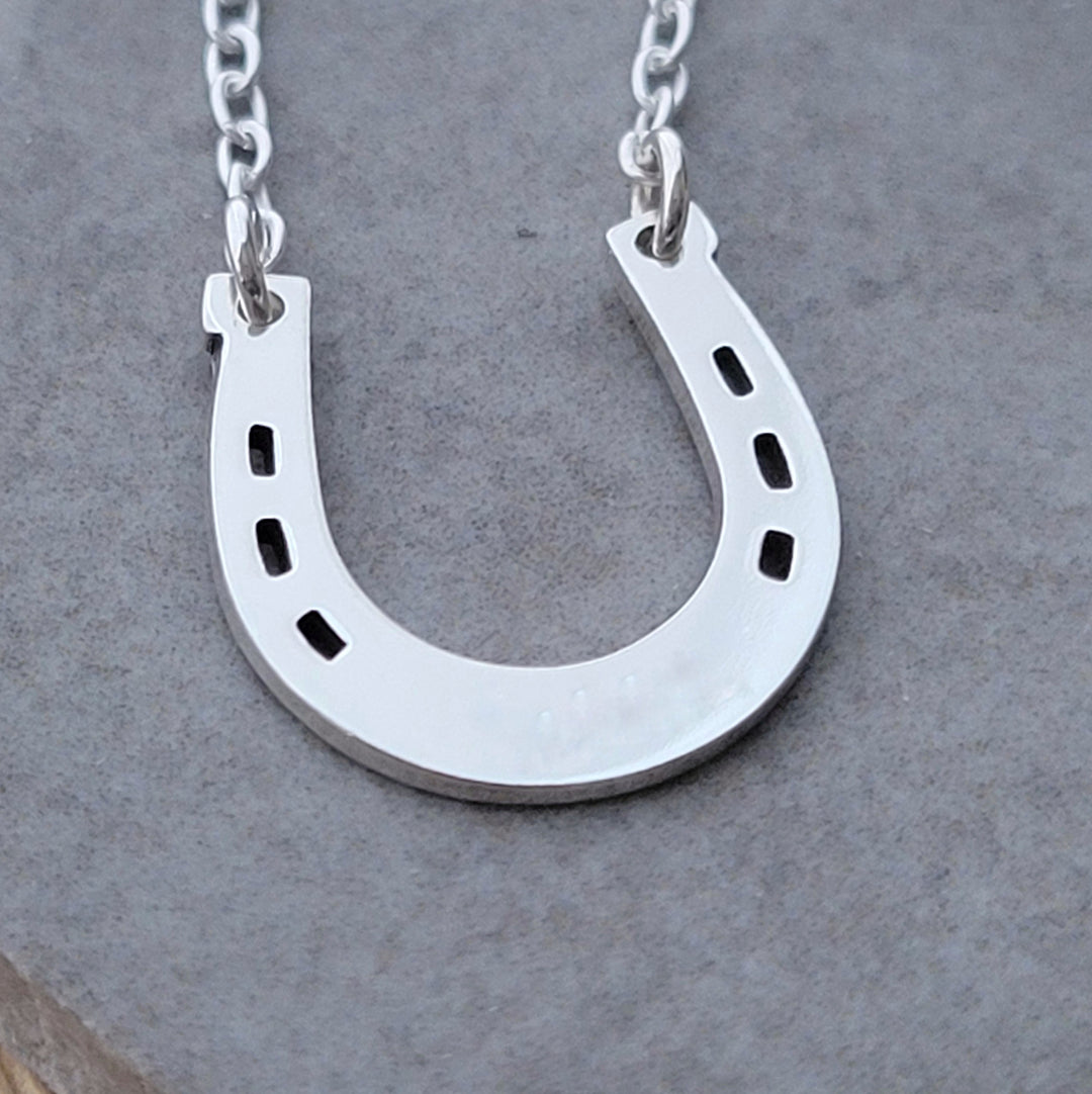 Sterling Silver Horse Necklace