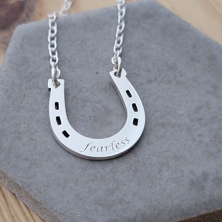 Sterling Silver Horse Necklace