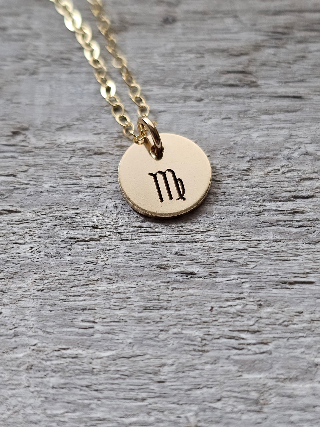 Gold Zodiac necklace