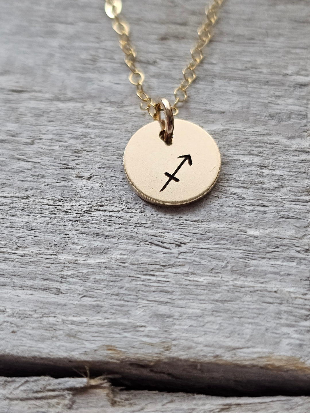 Gold Zodiac necklace