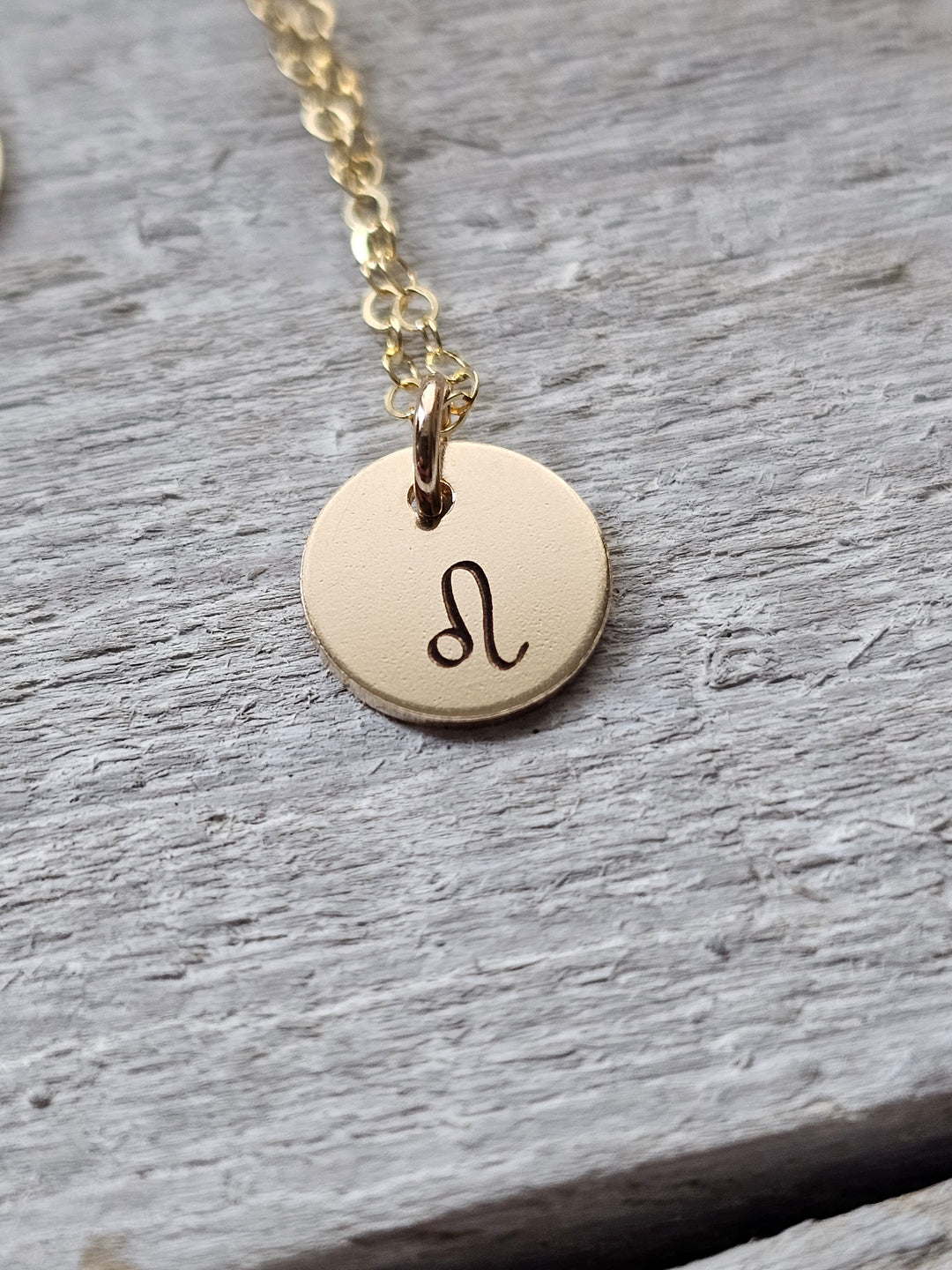 Gold Zodiac necklace