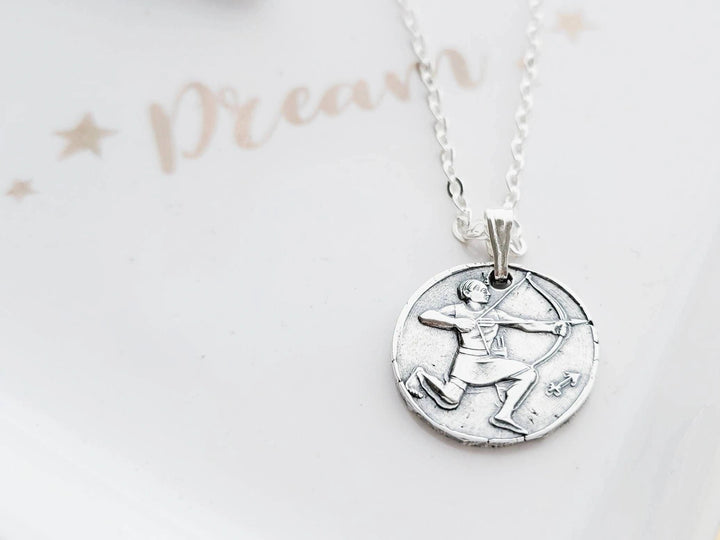 Sagittarius Zodiac necklace