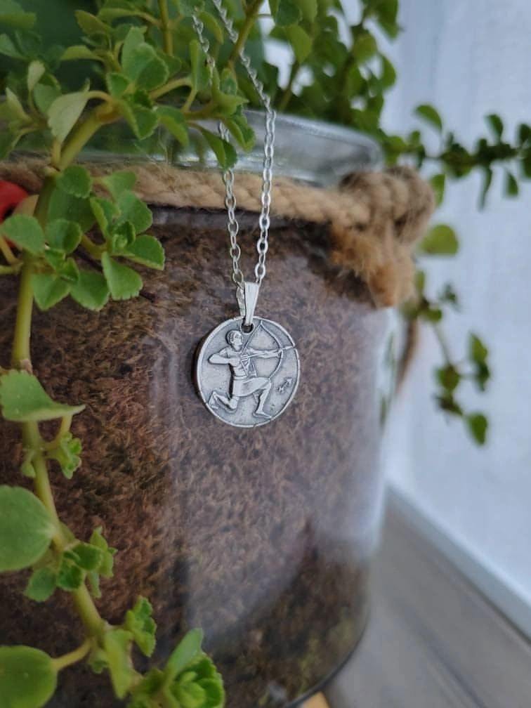 Sagittarius Zodiac necklace