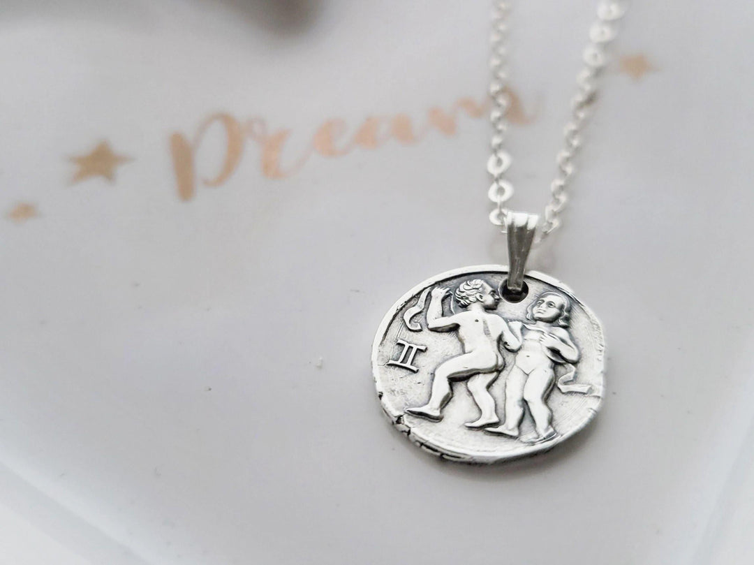 Gemini Zodiac necklace