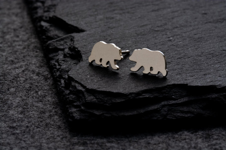 Sterling Studs - Bears