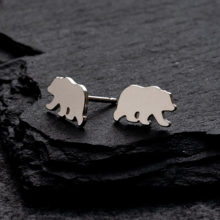 Sterling Studs - Bears