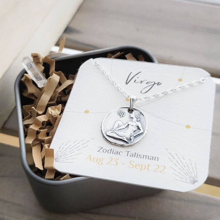 Virgo Zodiac necklace