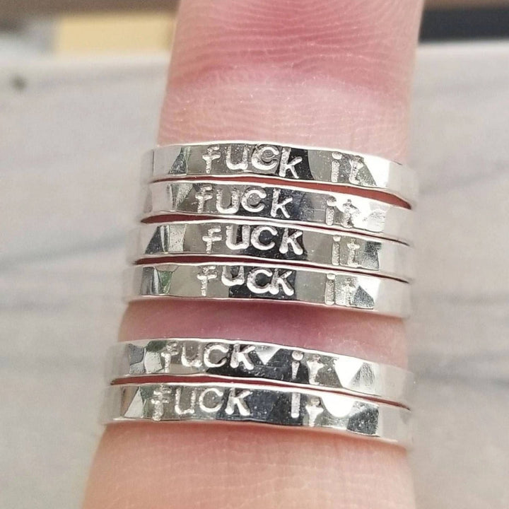 Stacking Ring Fuck it